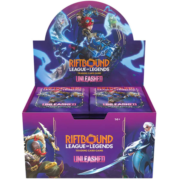 Riftbound: League of Legends TCG - Unleashed Booster Display (24 Boosters) - EN
